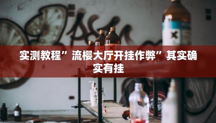 实测教程”流樱大厅开挂作弊”其实确实有挂