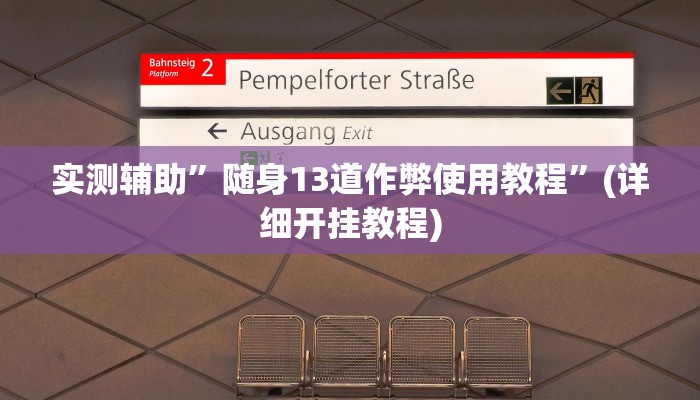 实测辅助”随身13道作弊使用教程”(详细开挂教程)