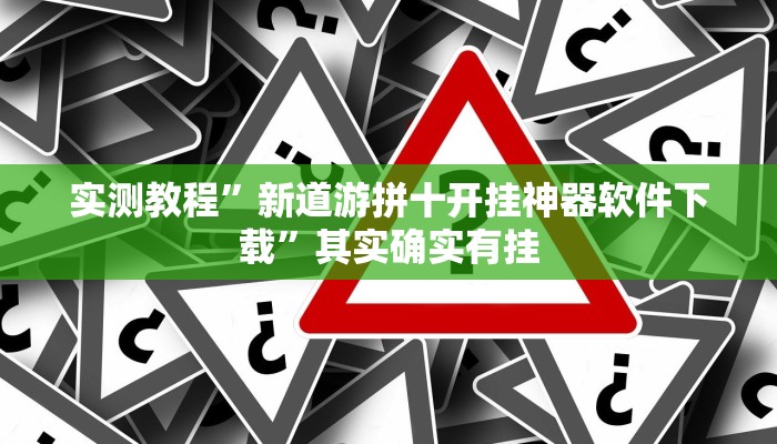实测教程”新道游拼十开挂神器软件下载”其实确实有挂
