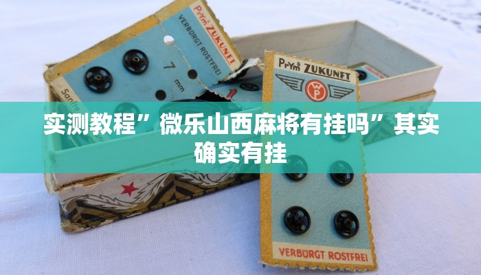 实测教程”微乐山西麻将有挂吗”其实确实有挂