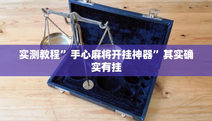 实测教程”手心麻将开挂神器”其实确实有挂