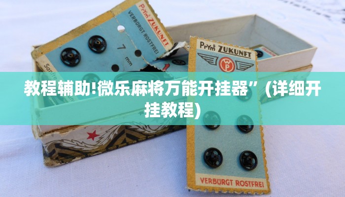 教程辅助!微乐麻将万能开挂器”(详细开挂教程)