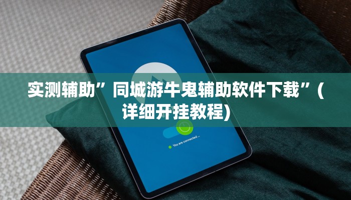 实测辅助”同城游牛鬼辅助软件下载”(详细开挂教程)