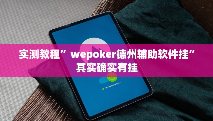 实测教程”wepoker德州辅助软件挂”其实确实有挂