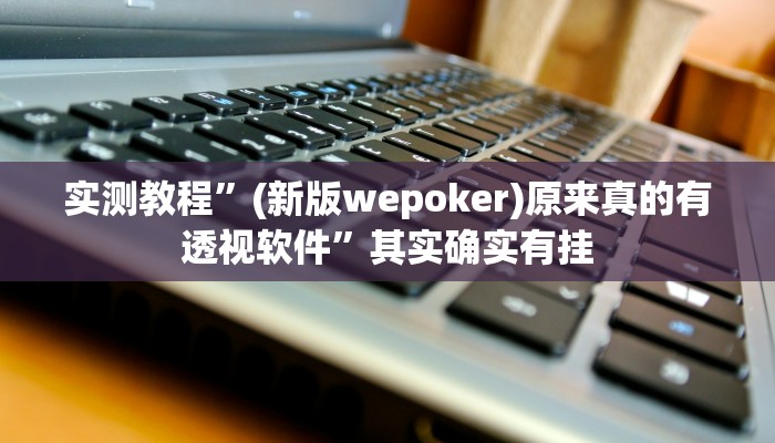 实测教程”(新版wepoker)原来真的有透视软件”其实确实有挂