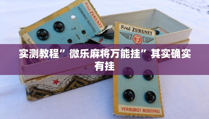 实测教程”微乐麻将万能挂”其实确实有挂
