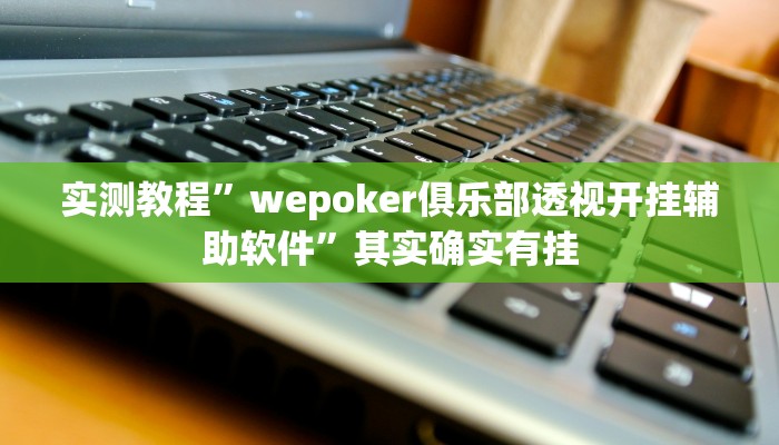 实测教程”wepoker俱乐部透视开挂辅助软件”其实确实有挂