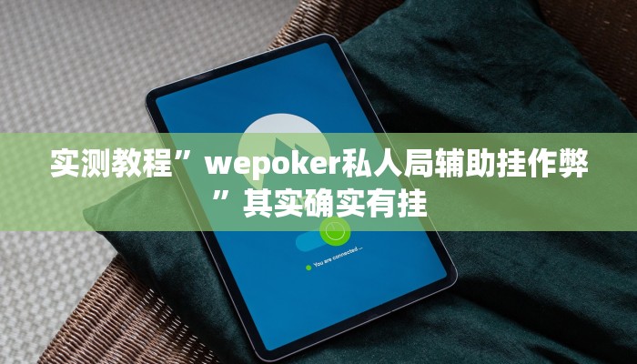 实测教程”wepoker私人局辅助挂作弊”其实确实有挂