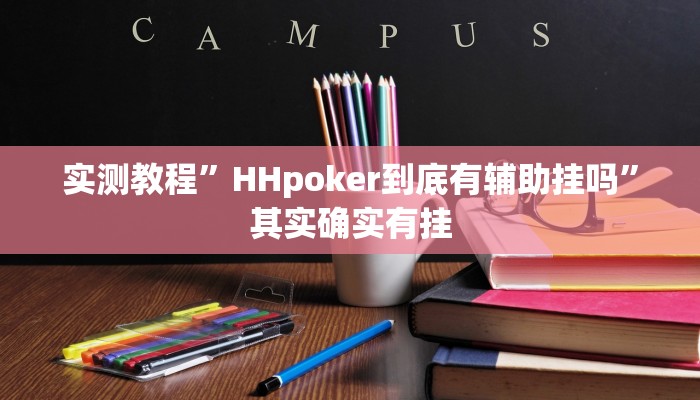 实测教程”HHpoker到底有辅助挂吗”其实确实有挂
