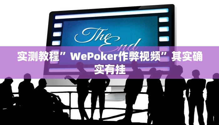 实测教程”WePoker作弊视频”其实确实有挂