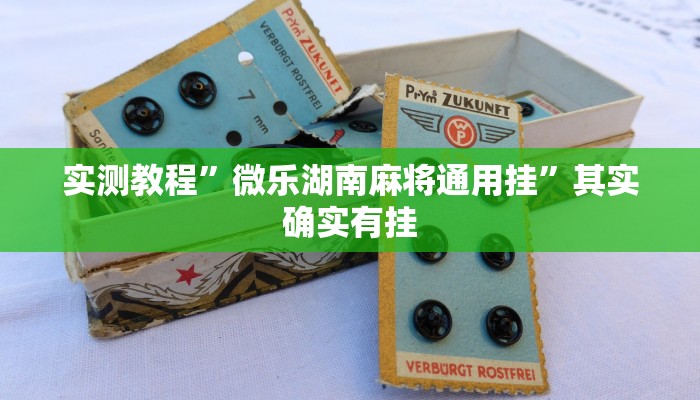 实测教程”微乐湖南麻将通用挂”其实确实有挂