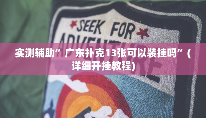 教程辅助!加个菜十三水开挂神器”(详细开挂教程)