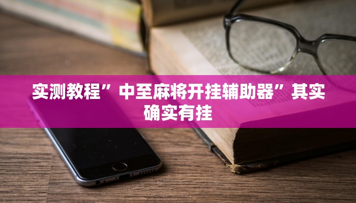 实测教程”中至麻将开挂辅助器”其实确实有挂