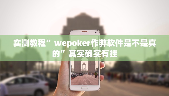 实测教程”wepoker作弊软件是不是真的”其实确实有挂