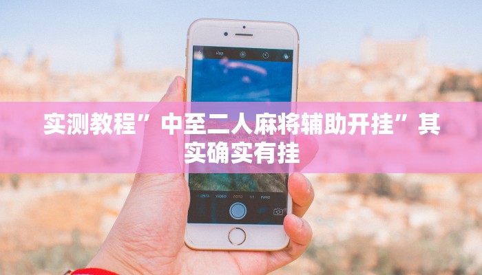 实测教程”中至二人麻将辅助开挂”其实确实有挂