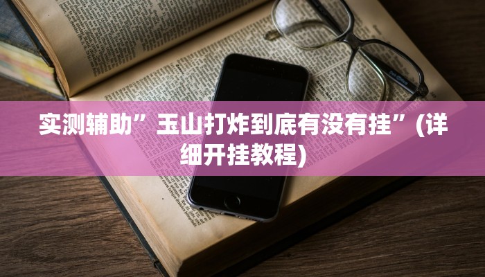 实测辅助”玉山打炸到底有没有挂”(详细开挂教程)