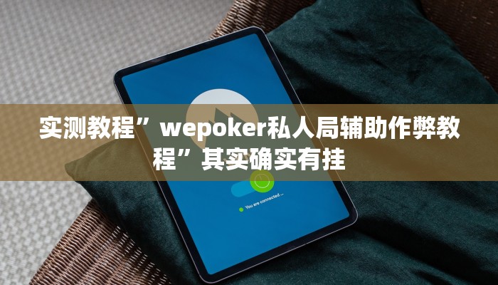实测教程”wepoker私人局辅助作弊教程”其实确实有挂