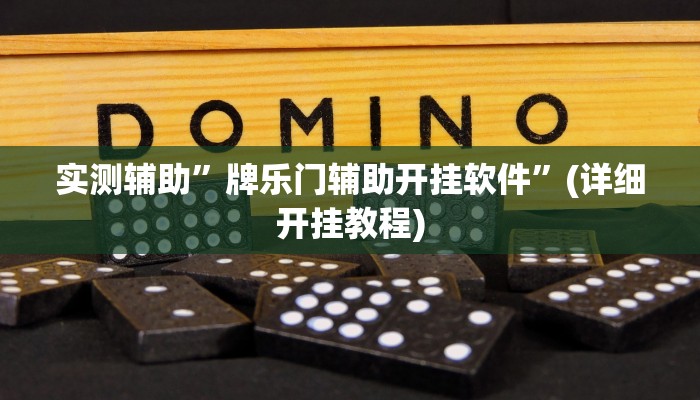 实测辅助”牌乐门辅助开挂软件”(详细开挂教程)