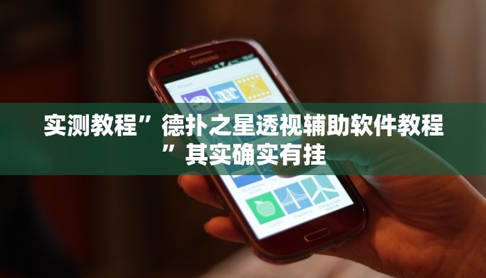 实测教程”德扑之星透视辅助软件教程”其实确实有挂