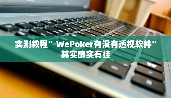 实测教程”WePoker有没有透视软件”其实确实有挂