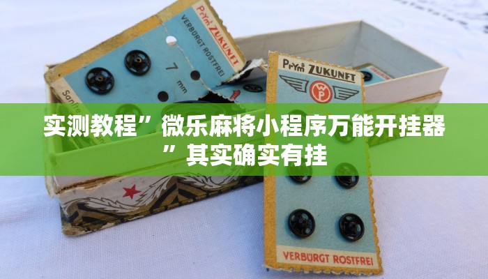 实测教程”微乐麻将小程序万能开挂器”其实确实有挂
