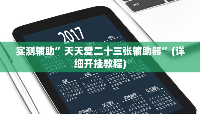 实测辅助”天天爱二十三张辅助器”(详细开挂教程)