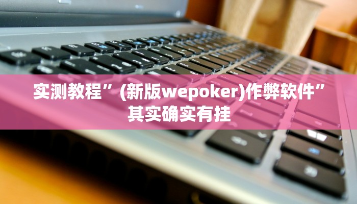 实测教程”(新版wepoker)作弊软件”其实确实有挂