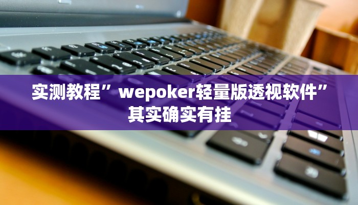 实测教程”wepoker轻量版透视软件”其实确实有挂
