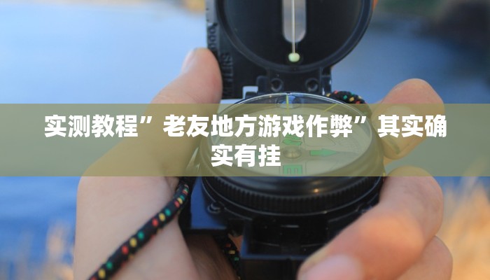 实测教程”老友地方游戏作弊”其实确实有挂