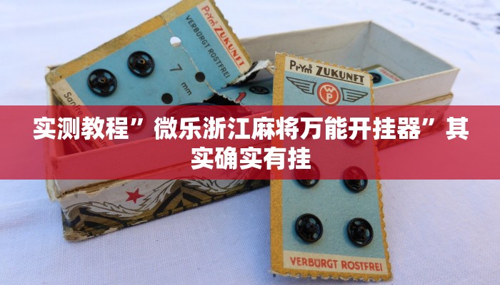 实测教程”微乐浙江麻将万能开挂器”其实确实有挂