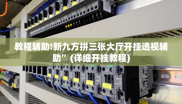 教程辅助!新九方拼三张大厅开挂透视辅助”(详细开挂教程)