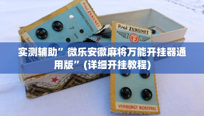 实测辅助”微乐安徽麻将万能开挂器通用版”(详细开挂教程)