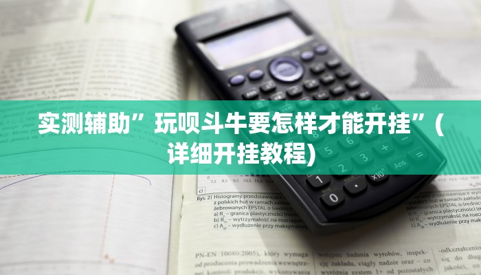实测辅助”玩呗斗牛要怎样才能开挂”(详细开挂教程)