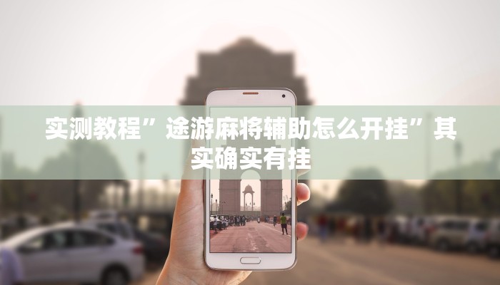 实测教程”途游麻将辅助怎么开挂”其实确实有挂