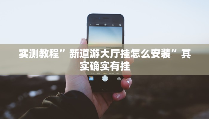 实测教程”新道游大厅挂怎么安装”其实确实有挂
