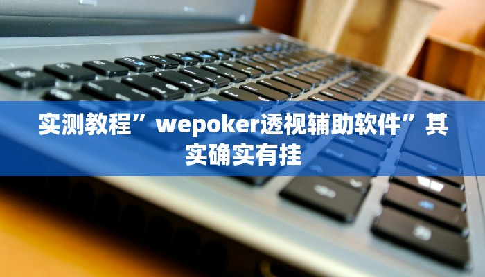 实测教程”wepoker透视辅助软件”其实确实有挂