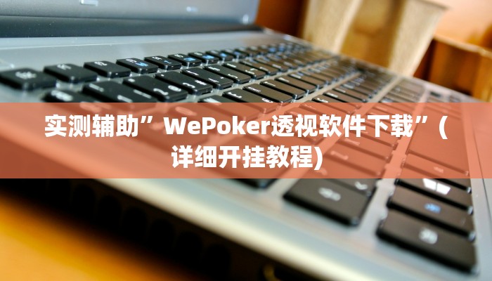 实测辅助”WePoker透视软件下载”(详细开挂教程)