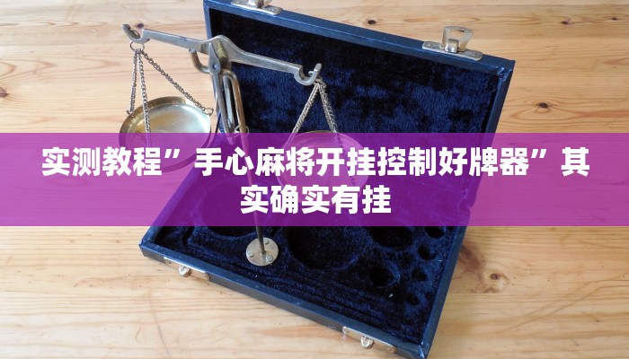 实测教程”手心麻将开挂控制好牌器”其实确实有挂