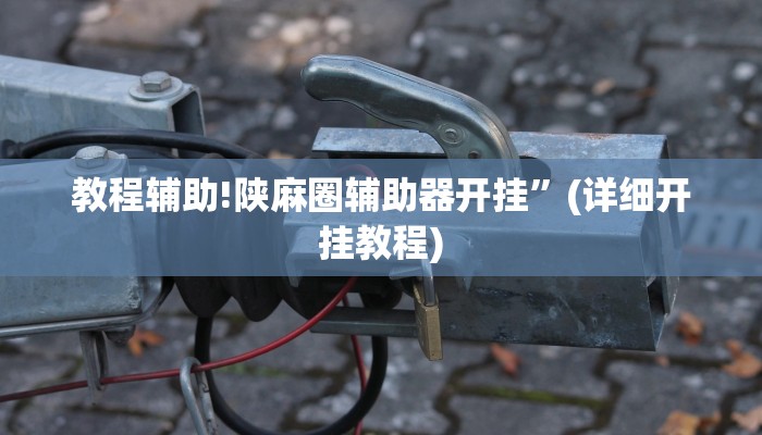 教程辅助!陕麻圈辅助器开挂”(详细开挂教程)