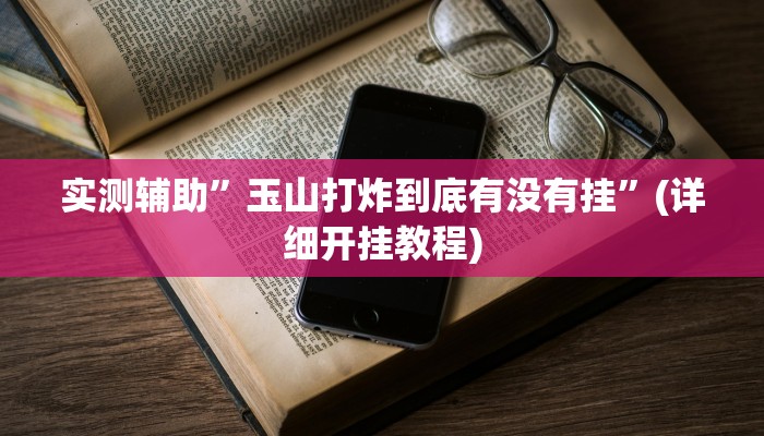 实测辅助”玉山打炸到底有没有挂”(详细开挂教程)