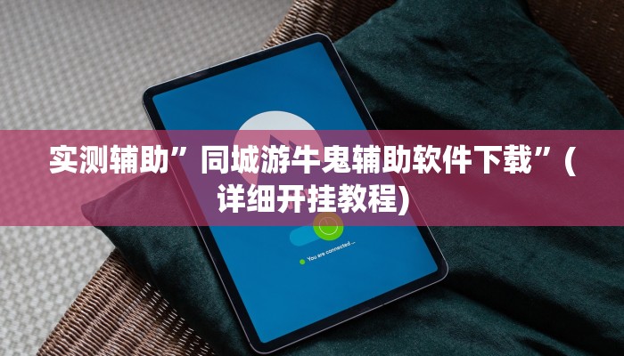 实测辅助”同城游牛鬼辅助软件下载”(详细开挂教程)