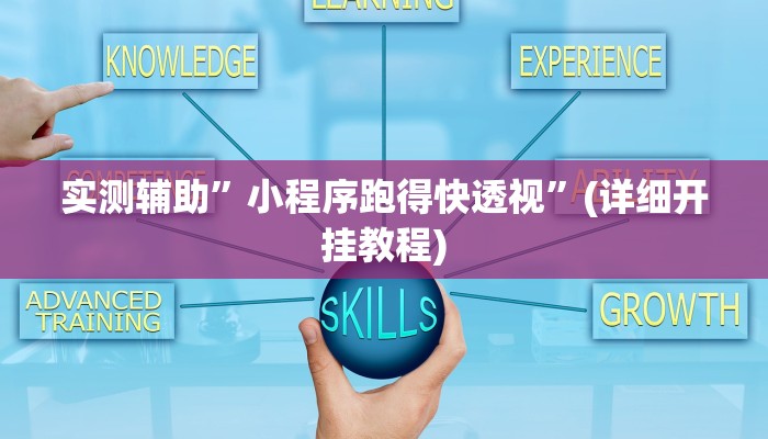 实测辅助”小程序跑得快透视”(详细开挂教程)