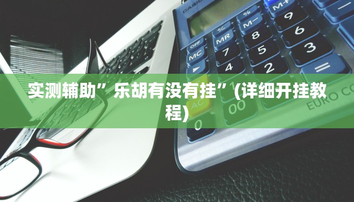实测辅助”乐胡有没有挂”(详细开挂教程)