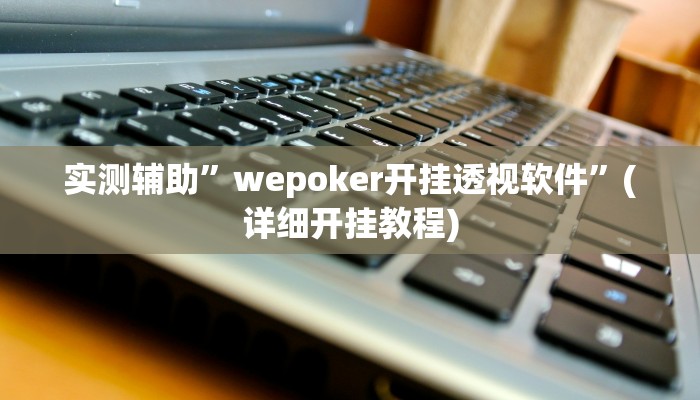 实测辅助”wepoker开挂透视软件”(详细开挂教程)