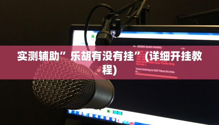 实测辅助”乐胡有没有挂”(详细开挂教程)